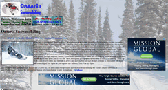 Desktop Screenshot of ontariosnowmobiling.com