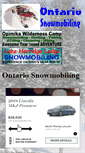 Mobile Screenshot of ontariosnowmobiling.com